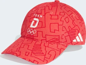 adidas Team D GFX Kappe semi lucid red
