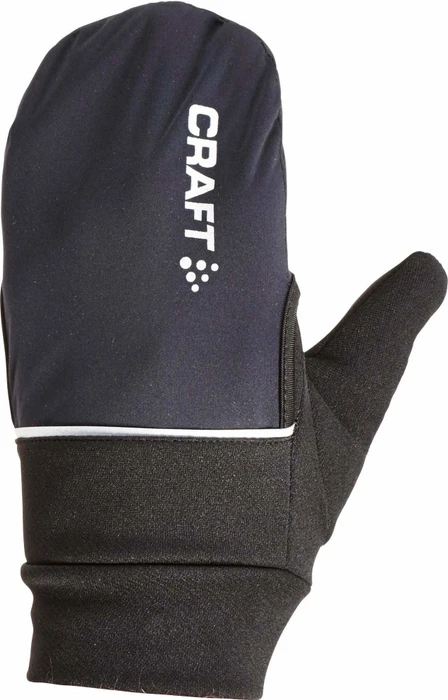 Craft Hybrid Weather Fahrradhandschuhe schwarz