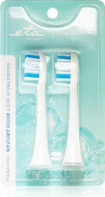 eta Sonetic RegularClean Ersatzbürste weiß, 2 Stück