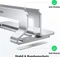 Ugreen Vertikaler Laptopständer, silber, verstellbar Vorschaubild