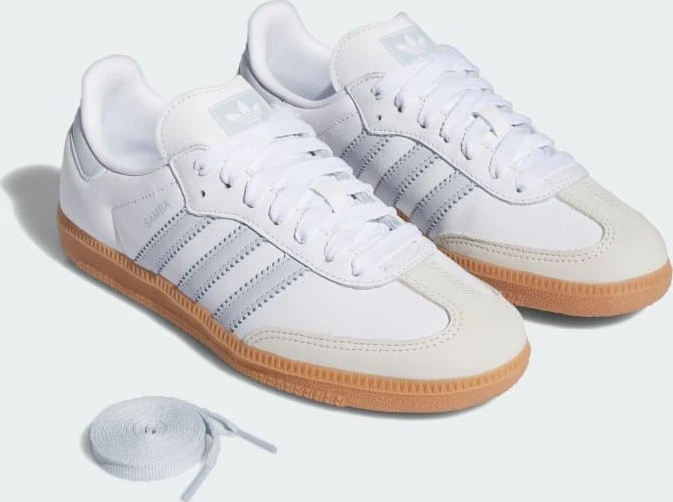 adidas Samba OG cloud white/halo blue/off white