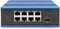 Digitus DN-65 Industrial Railmount Switch, 8x RJ-45, 1x SFP, PoE+ Vorschaubild