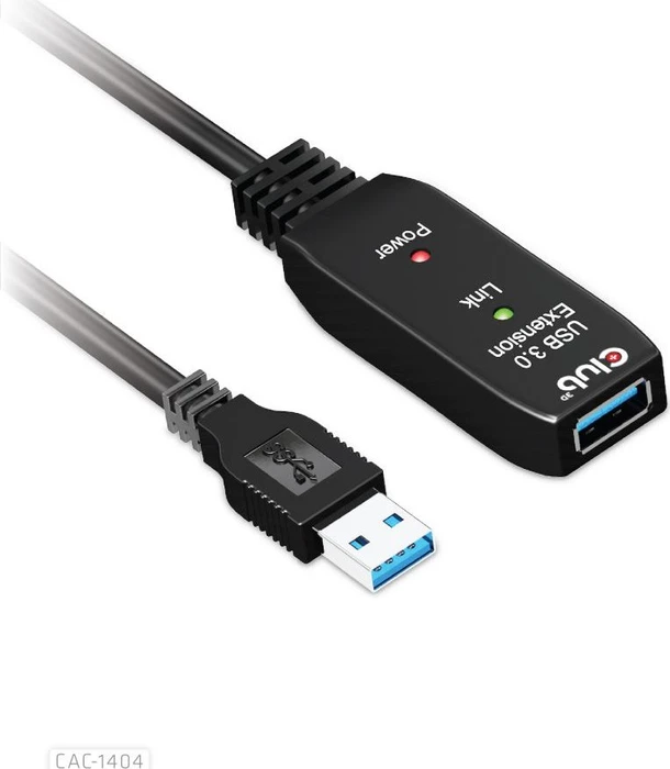 Club 3D USB 3.0 aktives Verlängerungskabel A/A, 5m