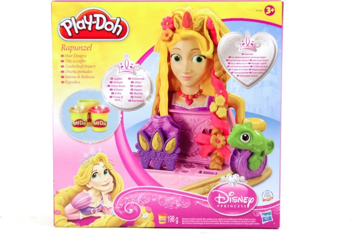 Hasbro Play-Doh Disney Princess Rapunzel zauberhaft frisiert