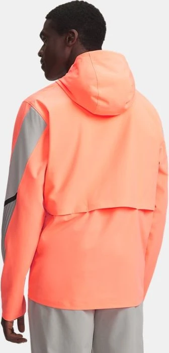 Under Armour Velociti Storm Trainingsjacke electric tangerine/black/reflective (Herren)
