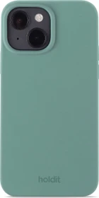 Holdit Silicone Case für Apple iPhone 15 Moss Green