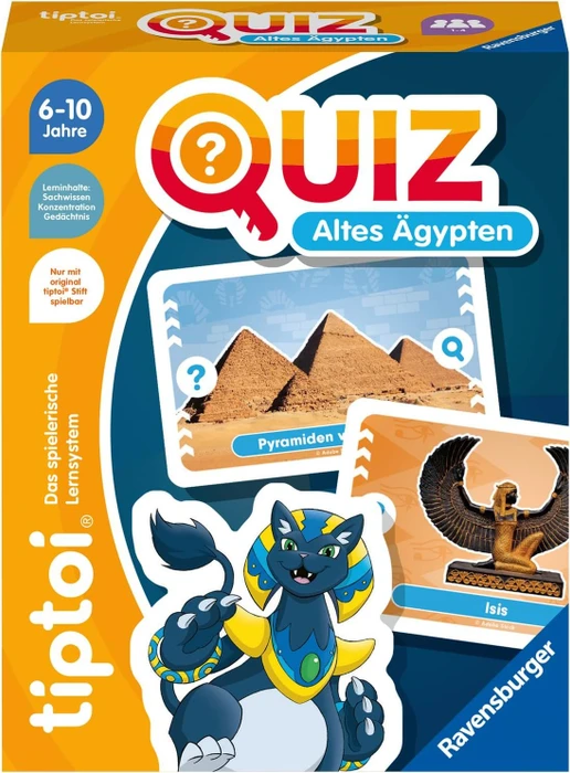 Ravensburger tiptoi Spiel: Quiz Ägypten