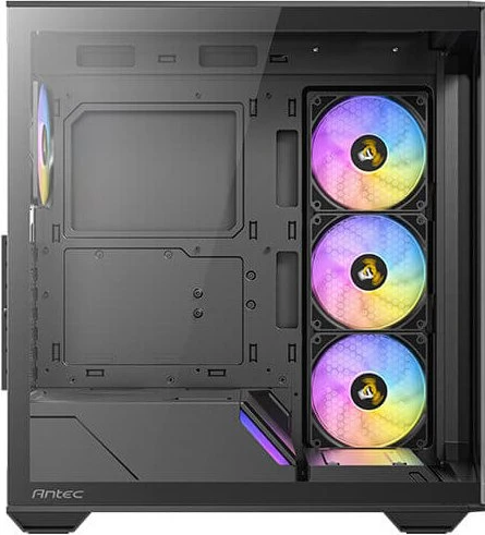 Antec C3 ARGB Black, Glasfenster