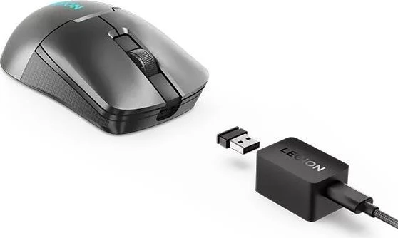 Lenovo Legion M600s Qi Wireless Gaming Mouse, Storm Grey, USB/Bluetooth