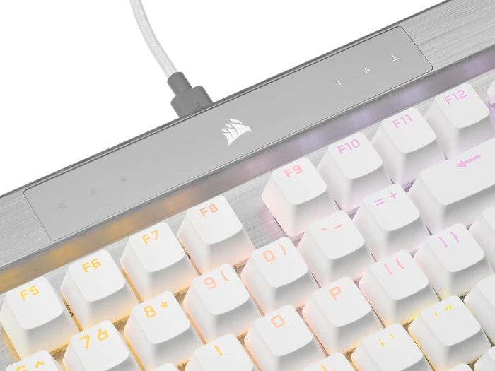 Corsair Gaming K70 RGB PRO, weiß, Corsair OPX, USB, DE