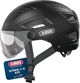 ABUS Hyban 2.0 ACE Helm velvet black