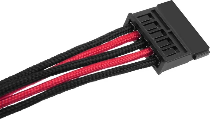 CableMod C-Series ModFlex Essentials Cable Kit, RMi, RMx, schwarz/rot