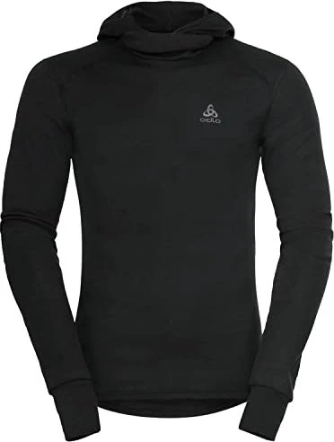 Odlo Active Warm Base Funktionsshirt langarm schwarz (Herren)