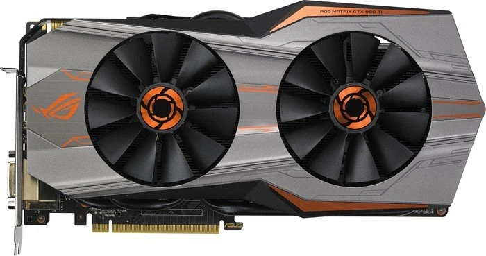 ASUS ROG Matrix GeForce GTX 980 Ti Platinum, MATRIX-GTX980TI-P-6GD5-GAMING, 6GB GDDR5, DVI, HDMI, 3x DP