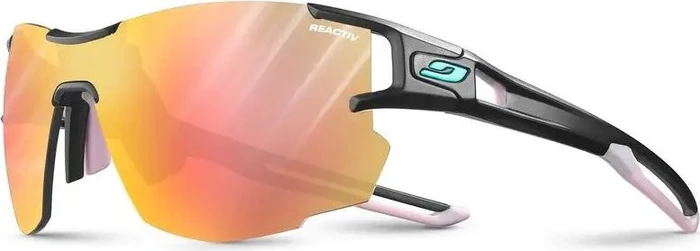 Julbo Aerolite Reactiv 1-3 Light Amplifier schwarz durchscheinend matt-pastellrosa/orange (Damen)