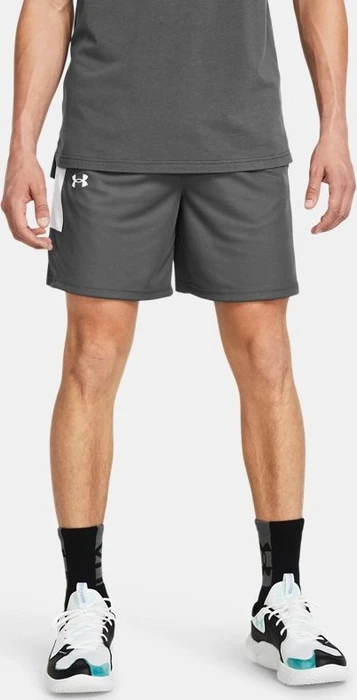 Under Armour Zone Hose kurz castlerock/white (Herren)
