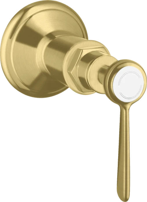 Hansgrohe Axor Montreux Absperrventil Unterputz mit Hebelgriff brushed brass