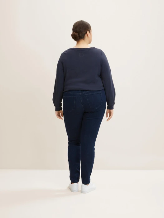 Tom Tailor Plus Skinny Jeans Jeans dark dye blue denim (Damen)