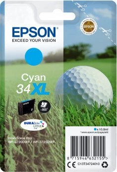 Epson Tinte 34XL cyan
