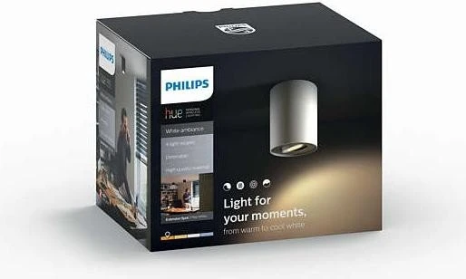 Philips Hue White Ambiance Pillar Spot Erweiterung weiß