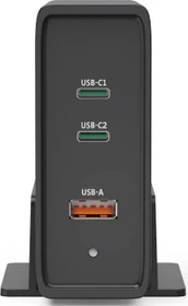 Hama Universal-USB-C-Ladestation GaN 3 Ports Power Delivery (PD) 5-28V/140W schwarz