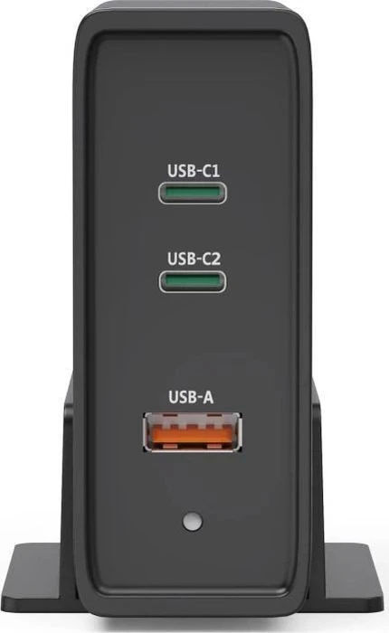 Hama Universal-USB-C-Ladestation GaN 3 Ports Power Delivery (PD) 5-28V/140W schwarz
