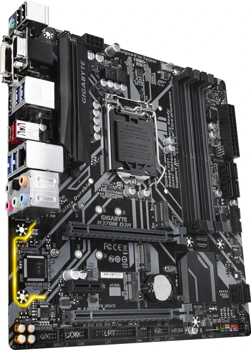 GIGABYTE H370M D3H (Intel 1151 v2)