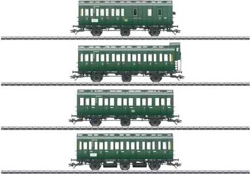 Märklin - Spur H0 Personenwagen - Abteilwagen-Set