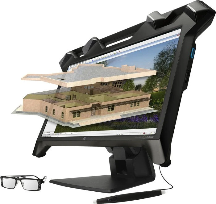 HP Zvr Virtual Reality Display, 23.6"