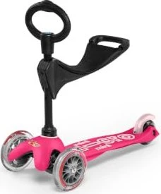 Micro Mini Micro 3in1 Deluxe Kickboard pink