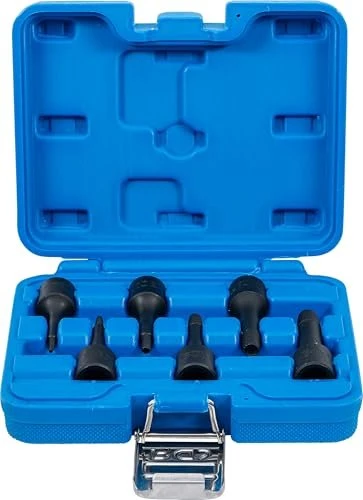 BGS technic Spiral-Profil Schraubenausdreher Steckschlüsselsatz inkl. Werkzeugbox, 6-tlg.