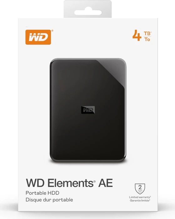Western Digital WD Elements AE, 4TB, USB 3.0 Micro-B