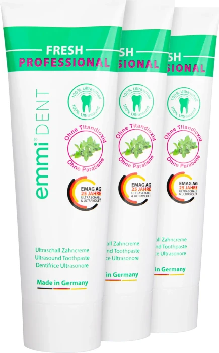 Emag/Emmi Ultrasonic Emmi-Dent Ultraschall fresh Zahncreme, 75ml
