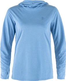 Fjällräven Abisko Sun-Hoodie Funktionsshirt langarm ultramarine (Damen)
