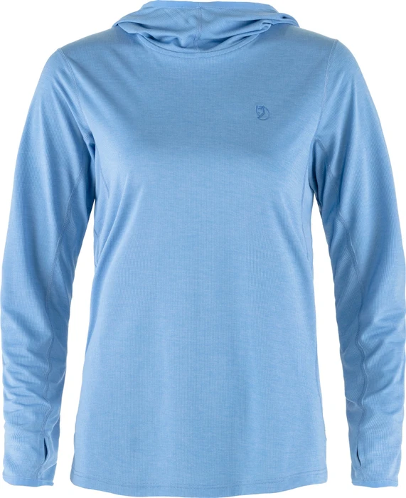 Fjällräven Abisko Sun-Hoodie Funktionsshirt langarm ultramarine (Damen)