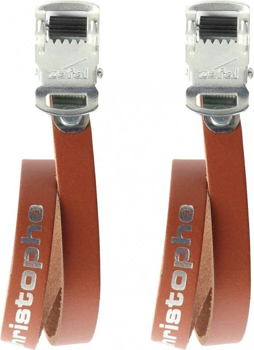 Zéfal Christophe Leather Toe-Straps Pedalriemen