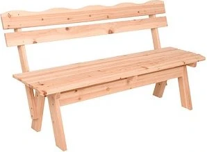 Garden Pleasure Rangun Gartenbank 2-Sitzer braun