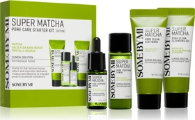 Some by Mi Super Matcha Pore Care Gel 42ml + Maske 42g + Toner 30ml + Serum 30ml Starter Kit Geschenkset