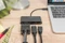 Digitus USB-C 3in1 Triple Monitor Adapter, USB-C auf HDMI/DisplayPort/VGA, schwarz Vorschaubild