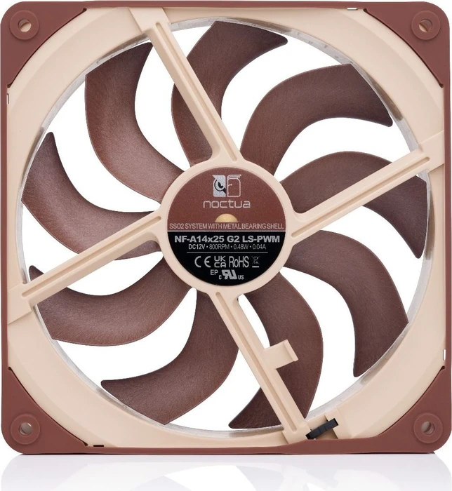 Noctua NF-A14x25 G2 LS-PWM, 140mm