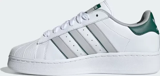 adidas Superstar XLG cloud white/grey two/collegiate green (Herren)