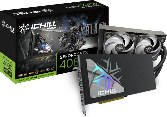 INNO3D GeForce RTX 4080 SUPER iCHILL Black, 16GB GDDR6X, HDMI, 3x DP