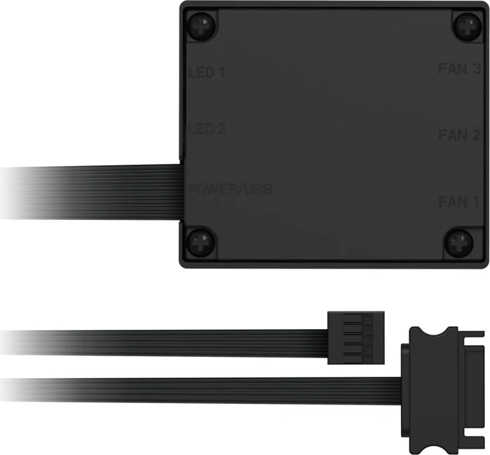 NZXT RGB Fan Controller, Licht- und Lüftersteuerung, 3-Kanal