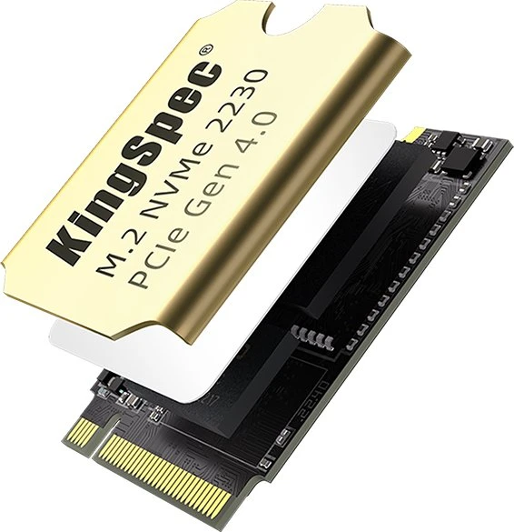 KingSpec XF-512 2230 512GB, M.2 2230 / M-Key / PCIe 4.0 x4, Kühlkörper