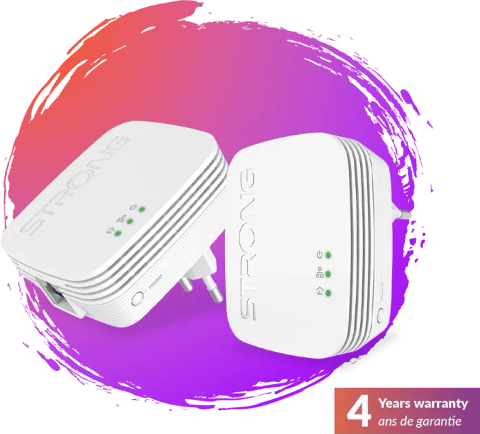 Strong Powerline 600 Kit Mini, HomePlug AV, RJ-45, 2er-Pack