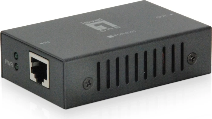 LevelOne PoE-Extender, 2x RJ-45, PoE+ PD