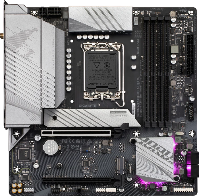 GIGABYTE B760M AORUS Elite AX DDR4 (Intel 1700)