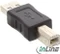 InLine USB 2.0 Adapter, Stecker A auf Buchse B Vorschaubild