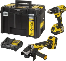 DeWalt DCK2020P2T Kombopack Akku-Maschinenset inkl. Koffer + 2 Akkus 5.0Ah