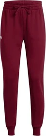 Under Armour Rival Fleece Trainingshose lang cardinal/white (Damen)